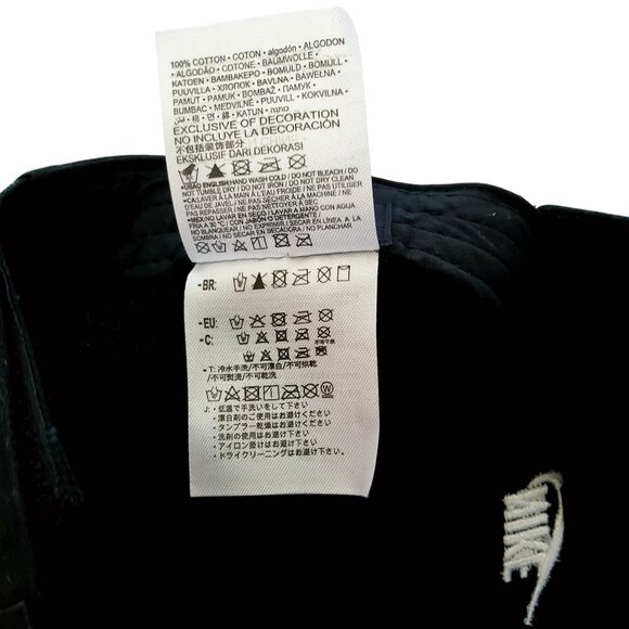 Nike Black  Classic design suitable for casual wear Childs Club Cap Child(4-7) - Picture 4 of 5